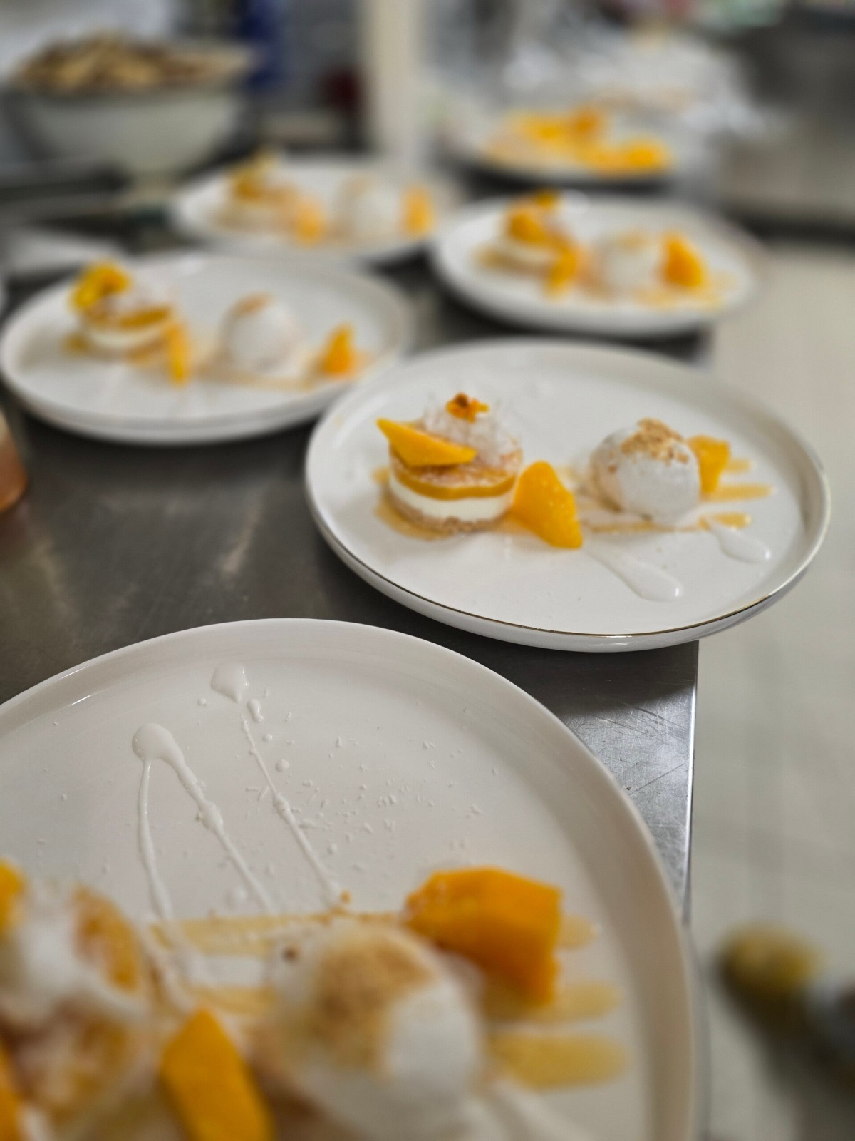 Desserts à la mangue